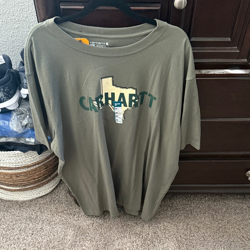 Carhartt Khaki Texas Graphic Tee